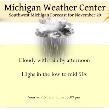 Rain Returns this Afternoon – Bill Steffen Day