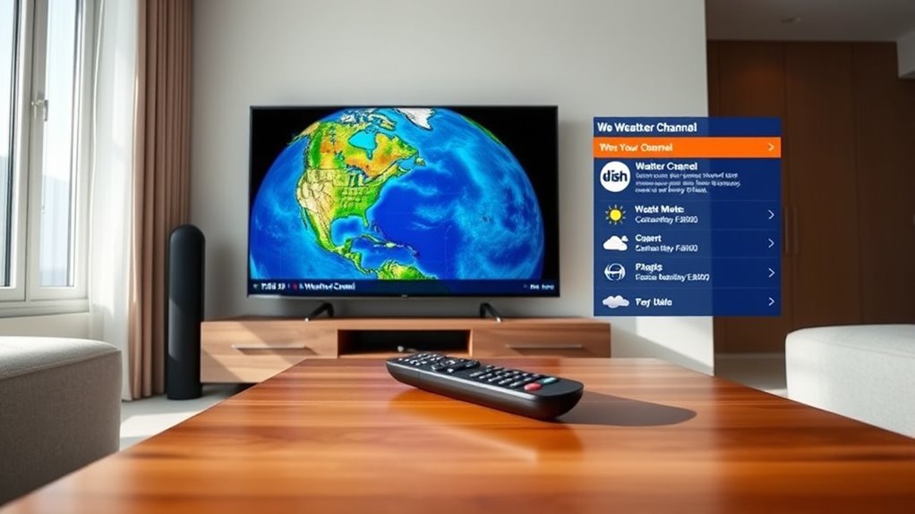 additional weather channel options