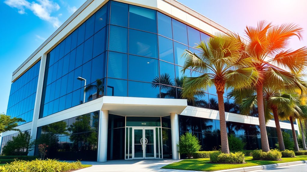 atlanta headquarters in business park