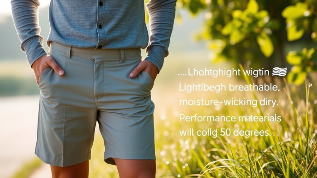 breathable moisture wicking shorts