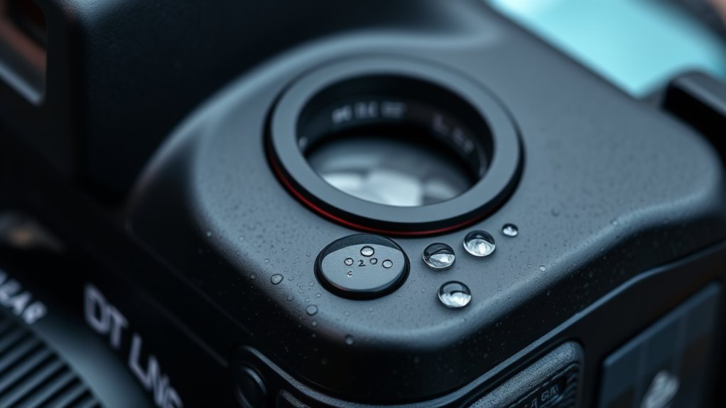 camera weather sealing components