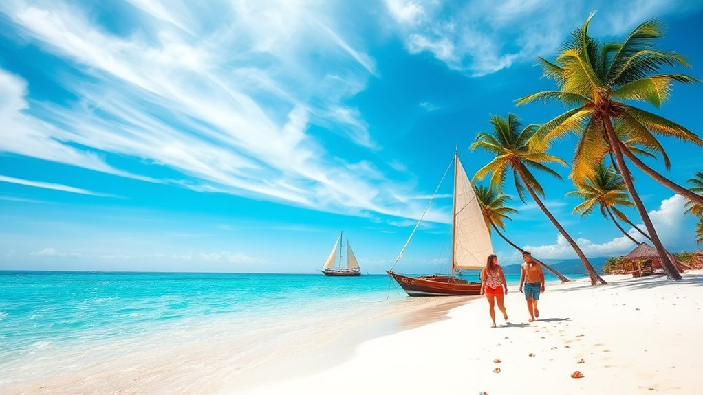 caribbean february sunny festivities