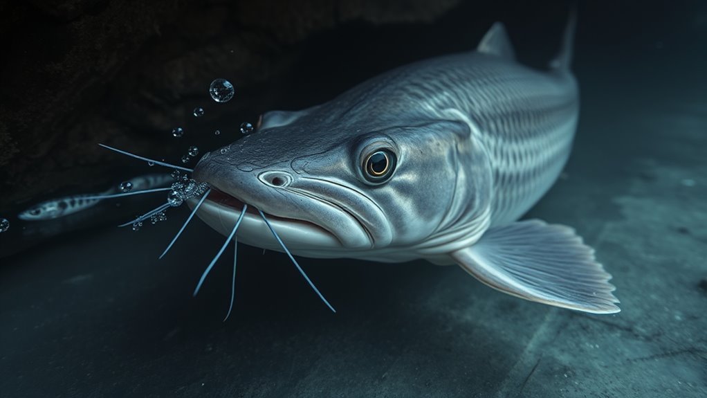 catfish feed in cold