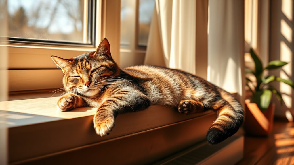 cats warmth instinctually preserved