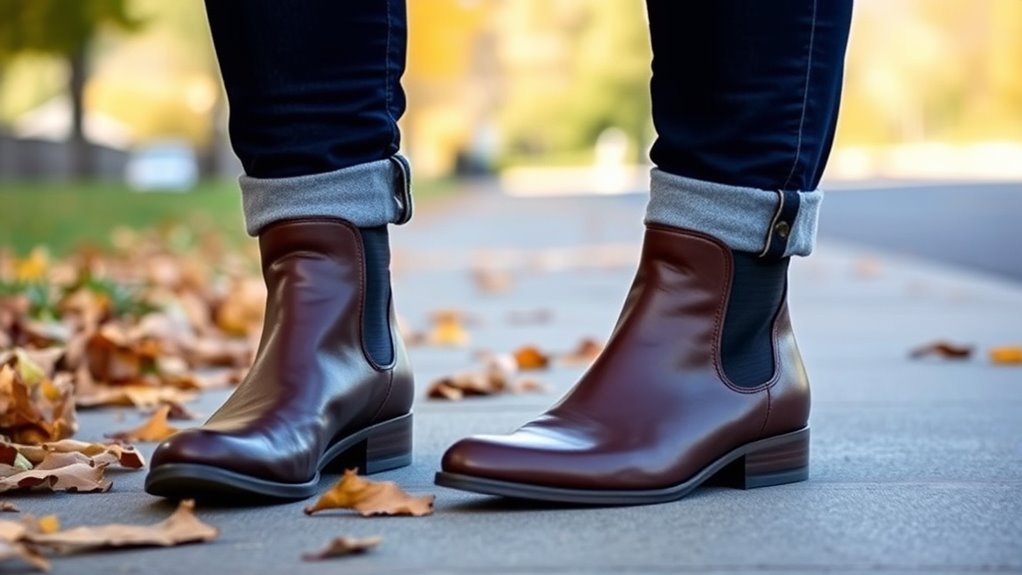 choose cozy closed toe shoes