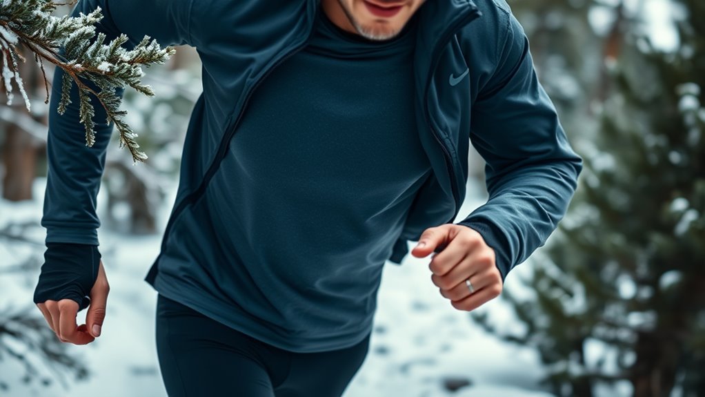choose moisture wicking snug base layers