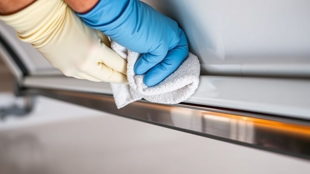 clean clear dry lubricate