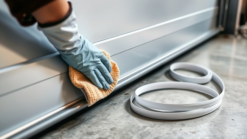 clean inspect remove residue