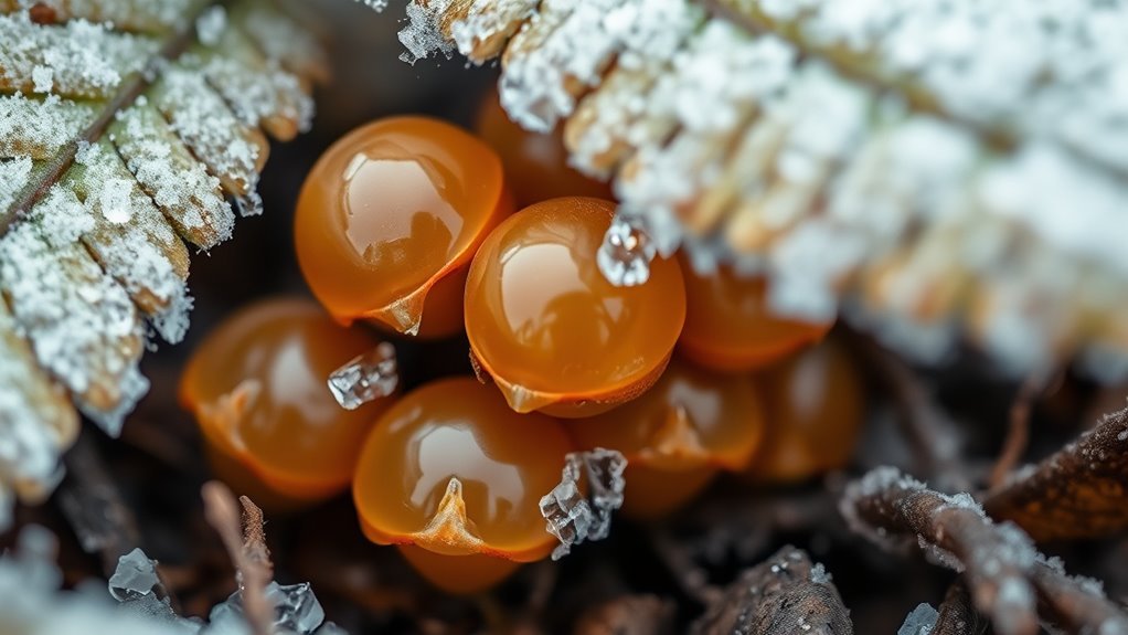 cockroach eggs resist cold