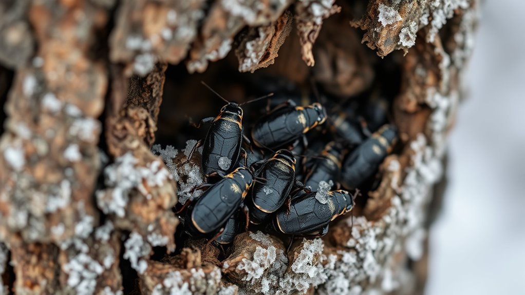 cockroaches survive cold winters