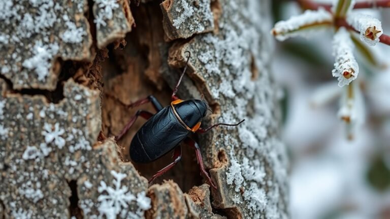 cockroaches survive winter indoors