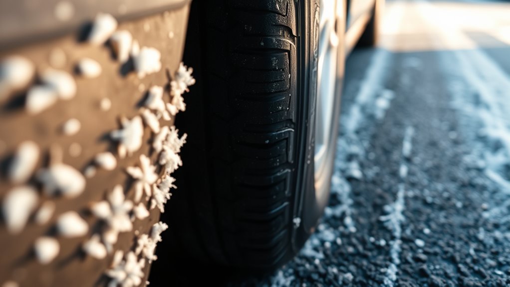 cold air contracts tires