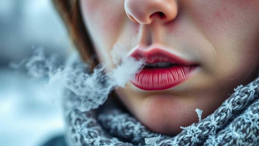 cold air dries and inflames