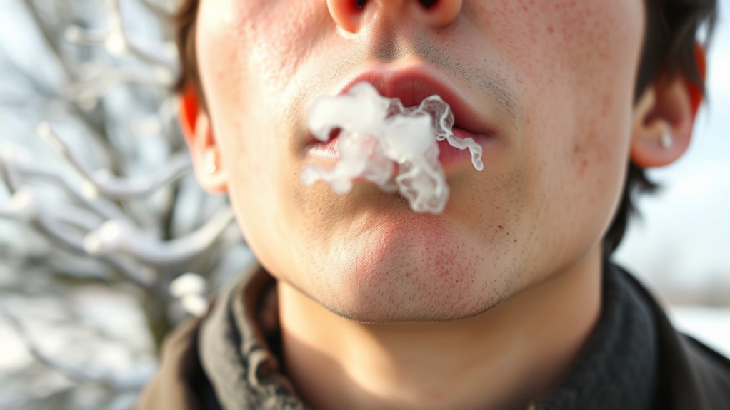 cold air dries and irritates