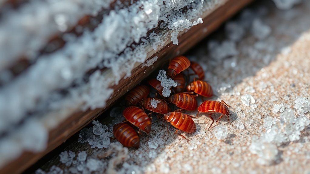 cold temperatures do not eliminate