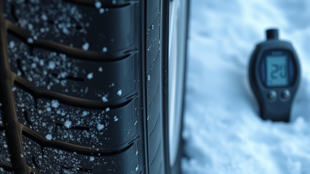 cold temperatures lower tire pressure