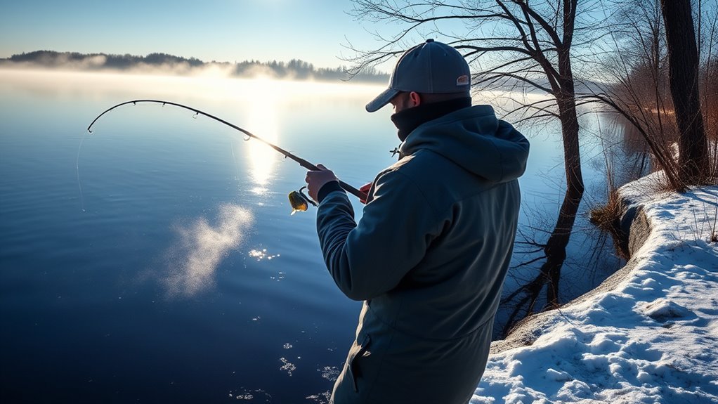 cold water bass lure strategies