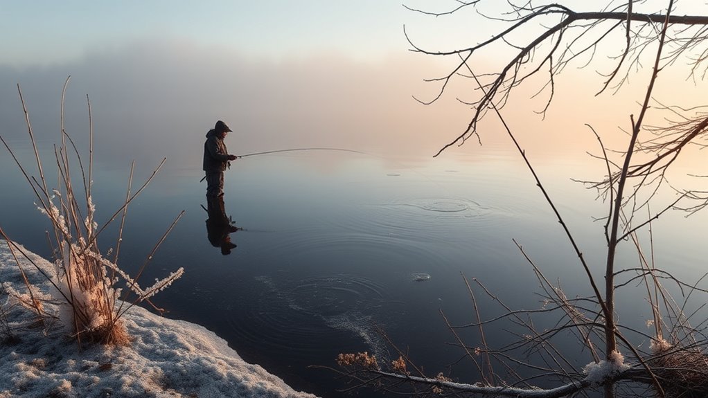 cold water catfish behavior