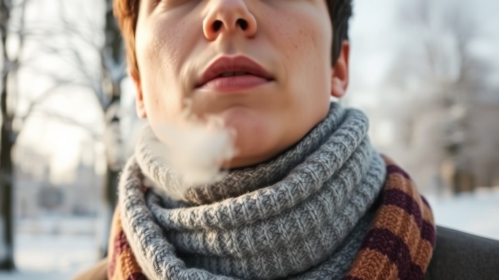 cold weather and sore throat