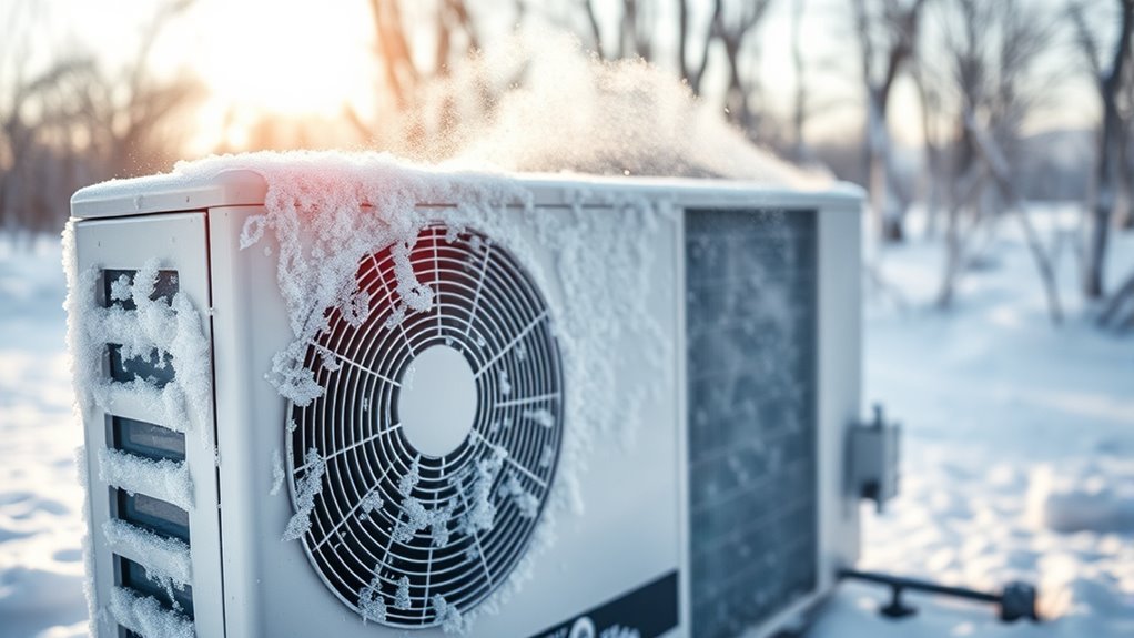 cold weather heat extraction