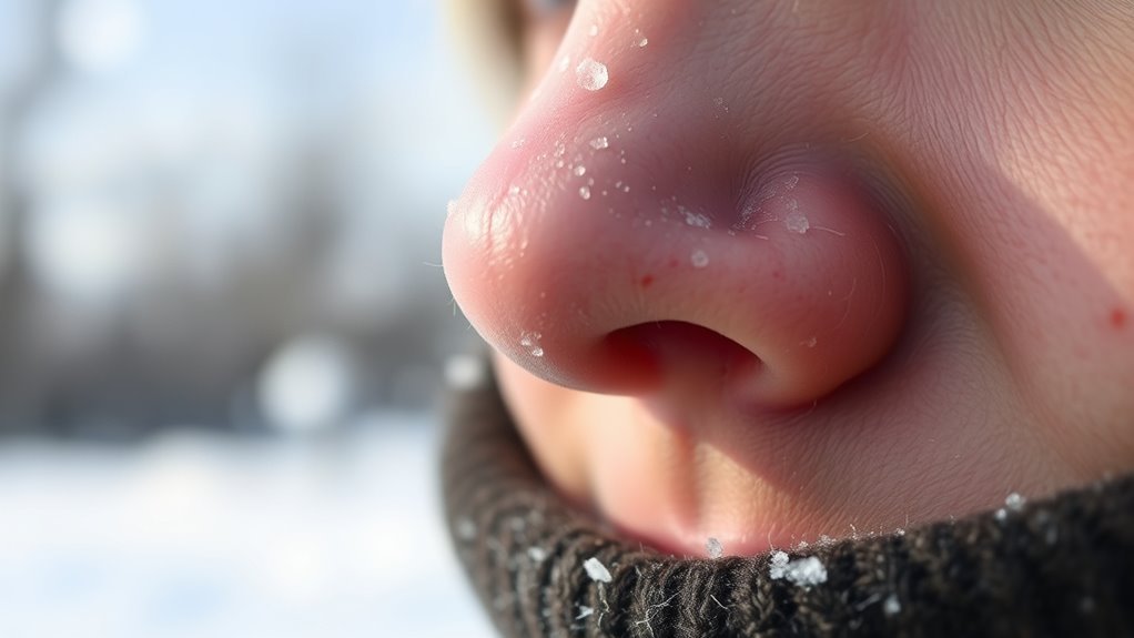 cold weather increases nosebleeds