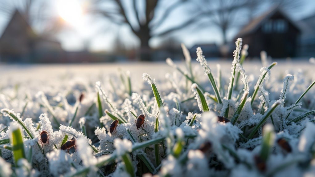 cold weather kills fleas