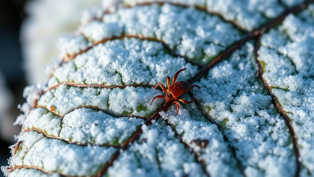 cold weather reduces tick activity