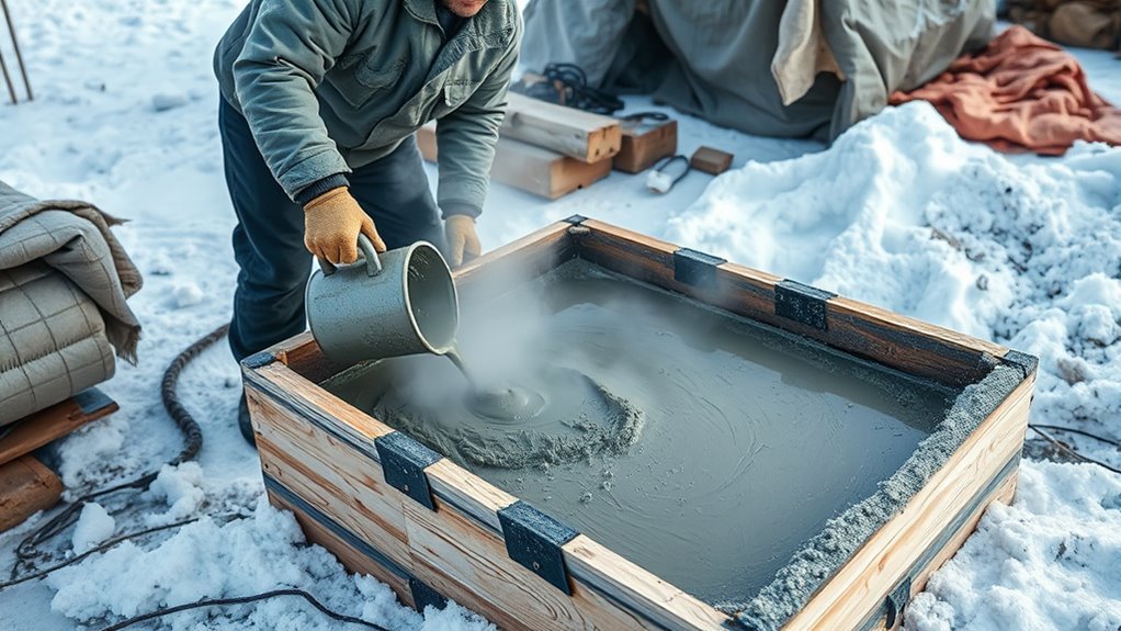 cold weather weakens concrete