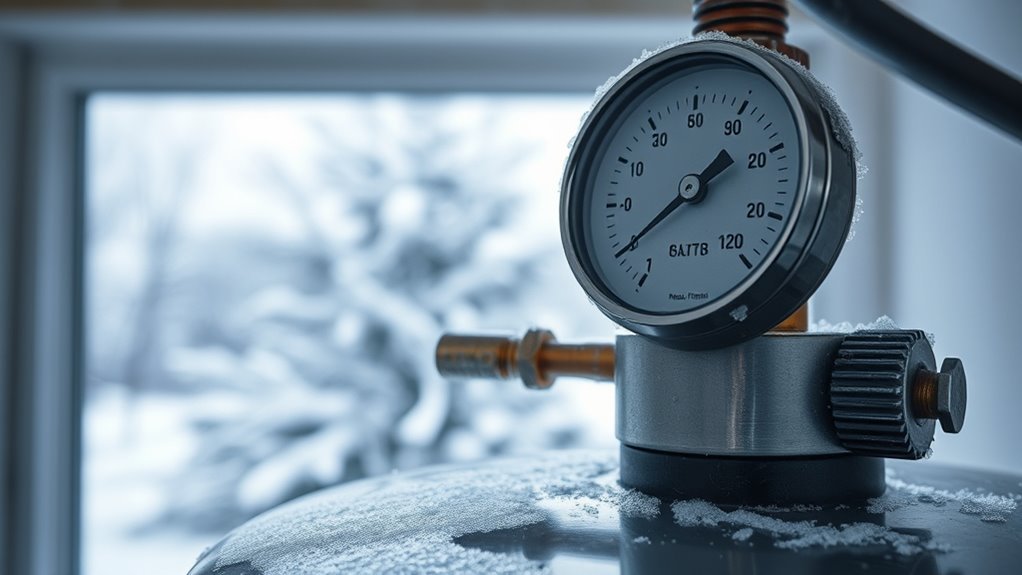 colder water increases heater strain