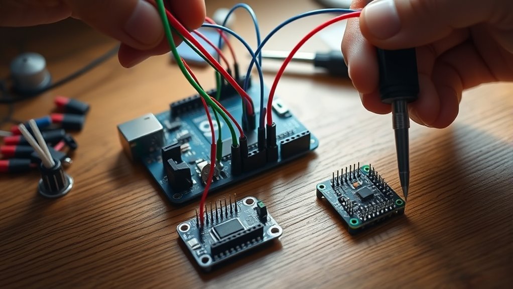 connect sensors correctly