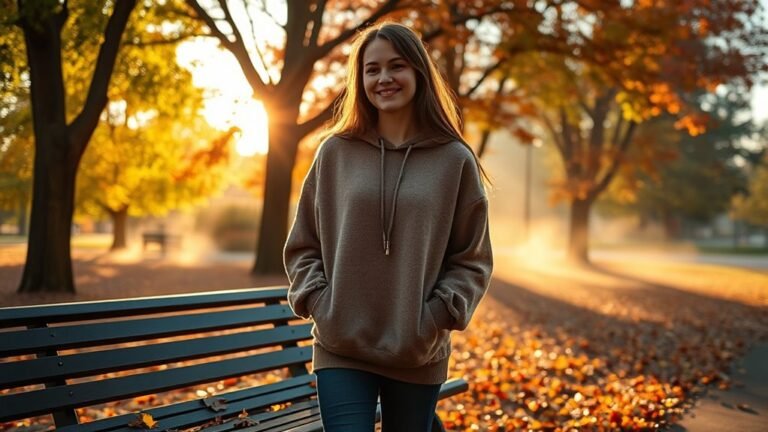 cool autumn sweatshirt season