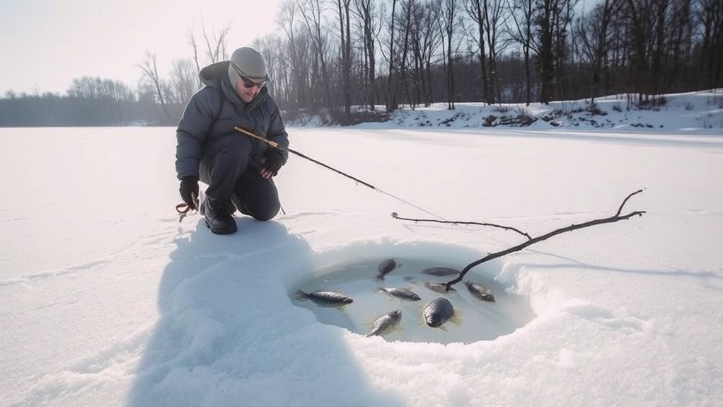 crappie bite in cold