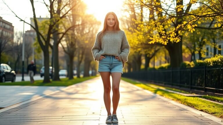 deciding to wear shorts