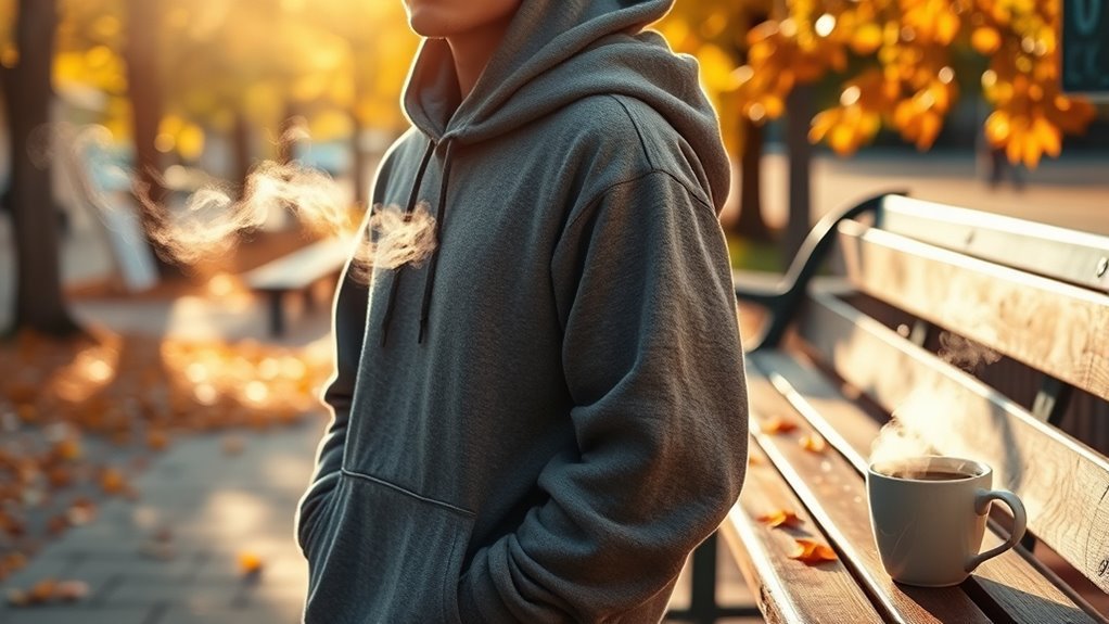 determining hoodie weather temperature