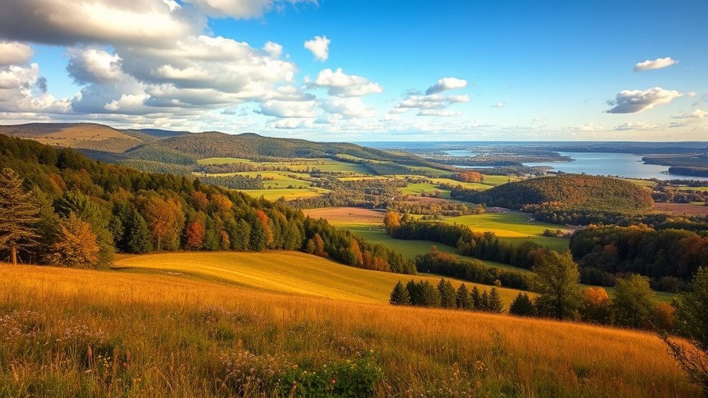 diverse geography influences settlement