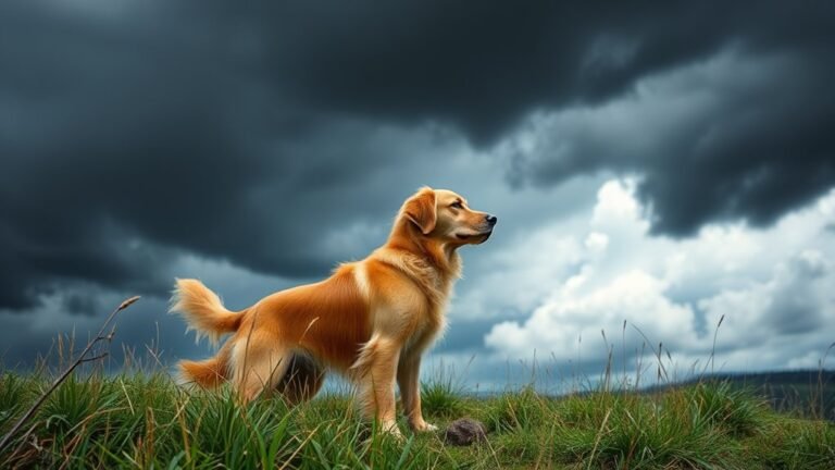 dogs detect weather changes
