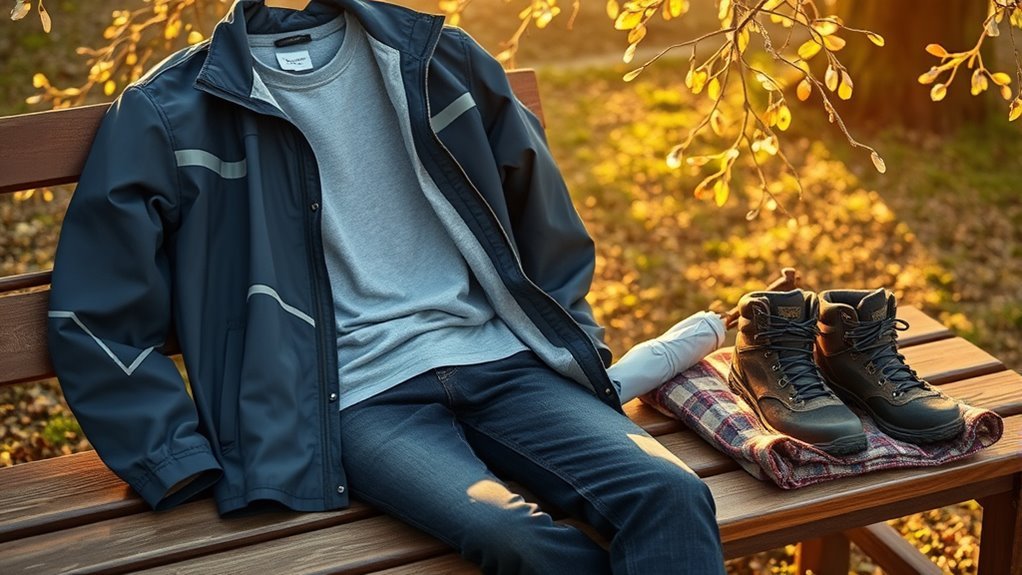 dress accordingly for weather