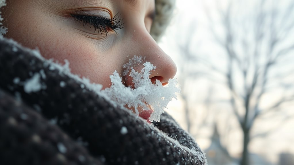 dry air weakens lung defenses