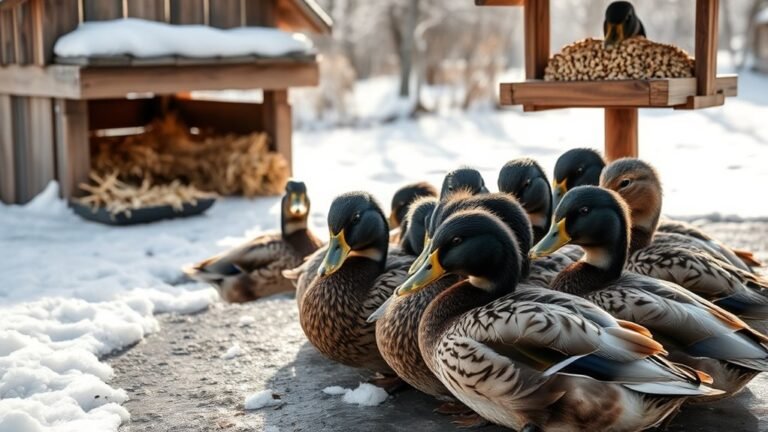 ducks cold weather care