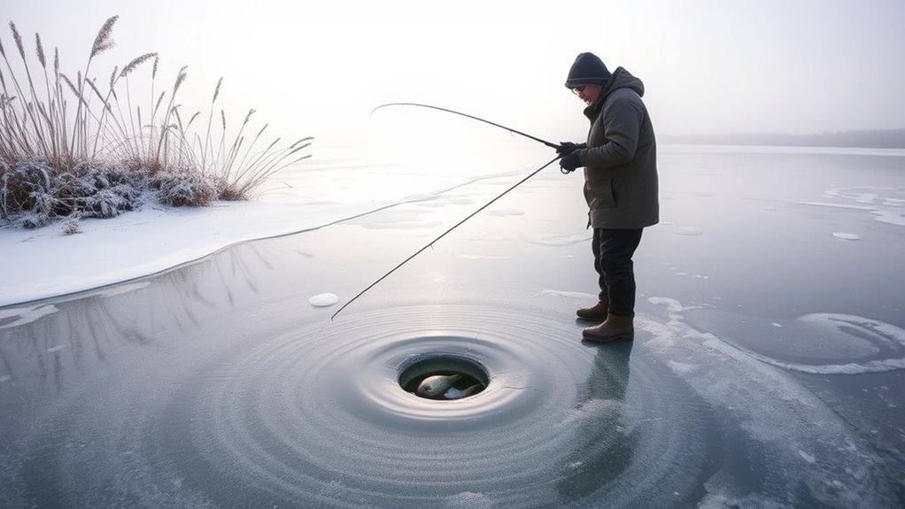 fish bite slows down