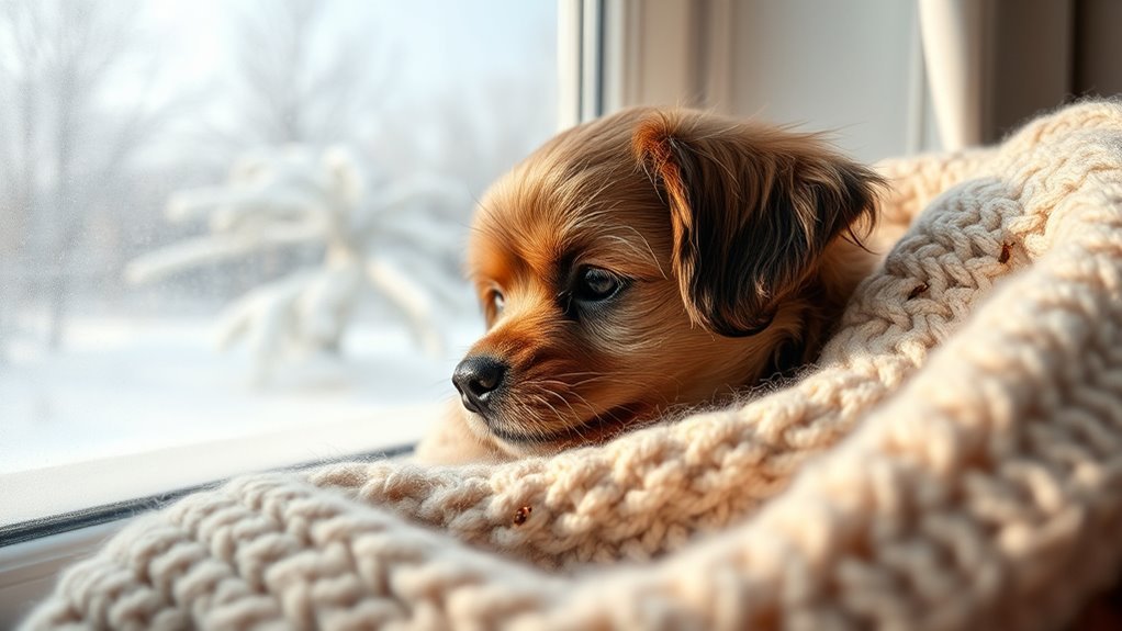 fleas survive cold climates