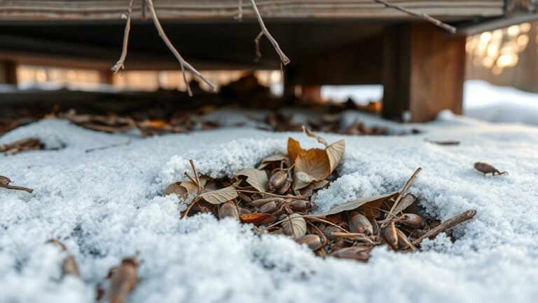 fleas survive cold seasons