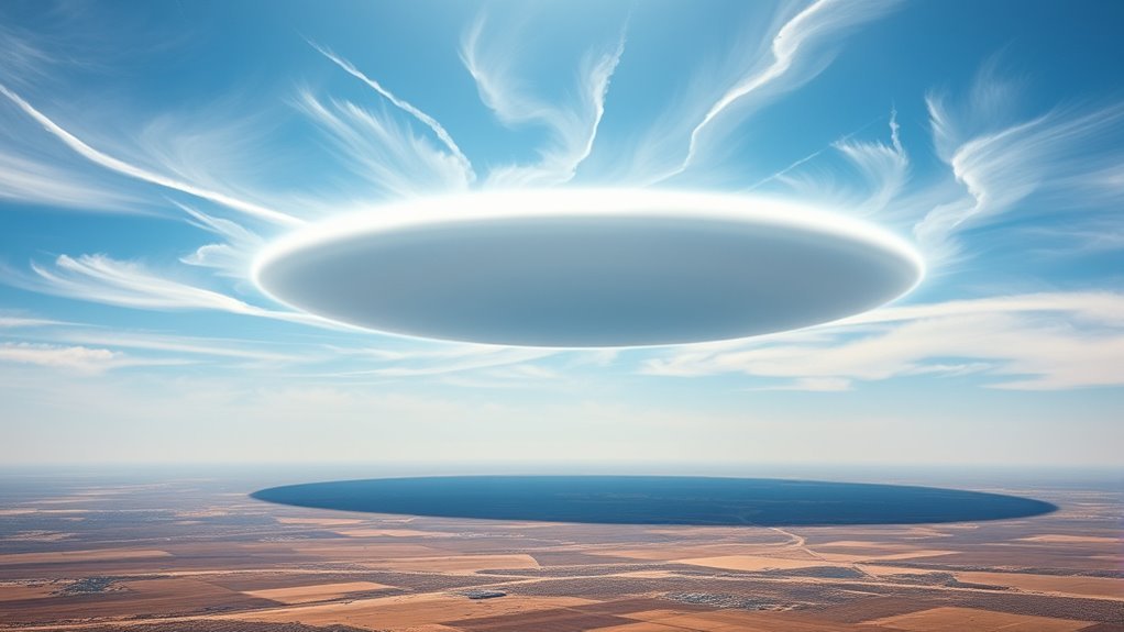 high pressure suppresses weather development