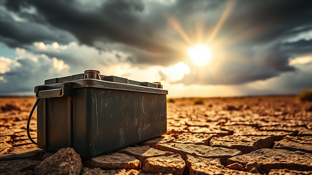 high temperatures accelerate battery degradation