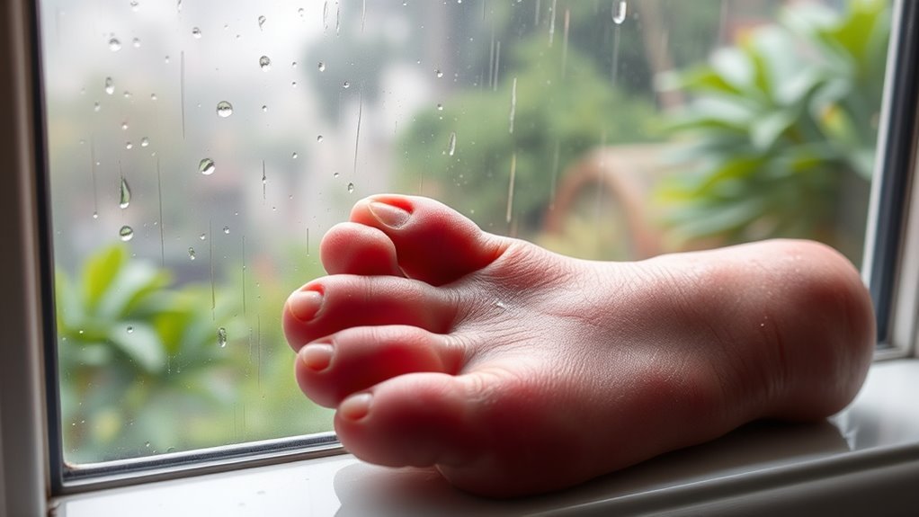 humidity affects gout flare ups