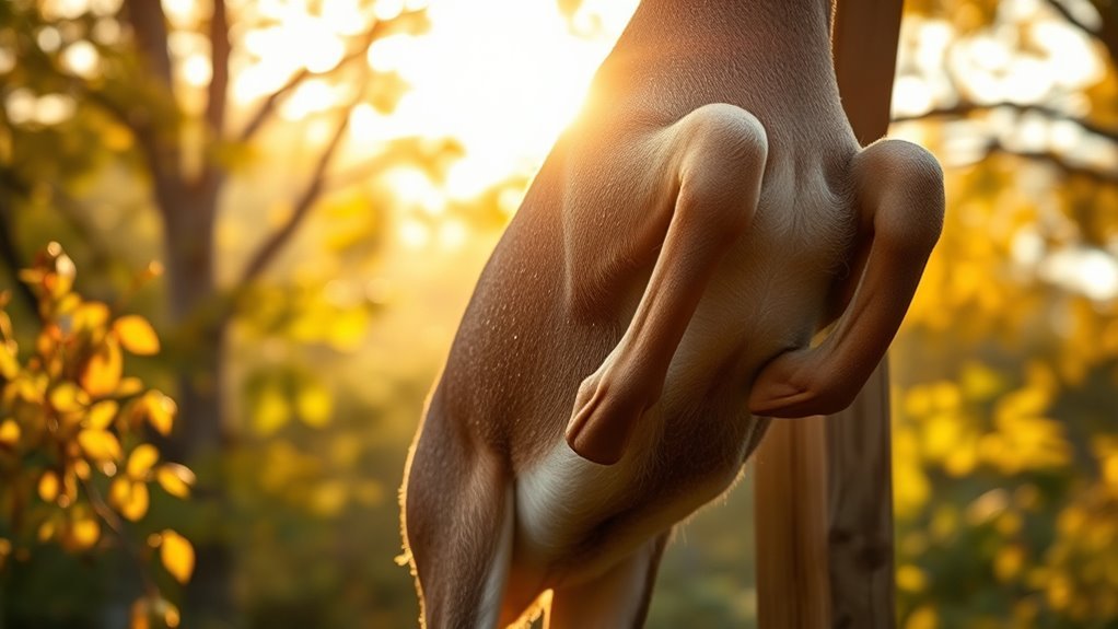 ideal deer aging temperature