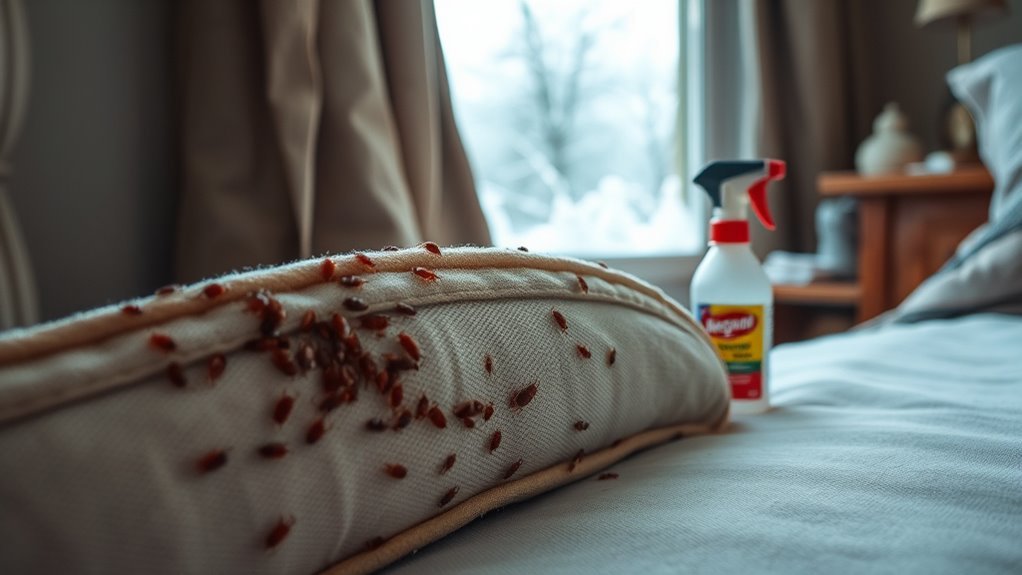 indoor warmth sustains bugs