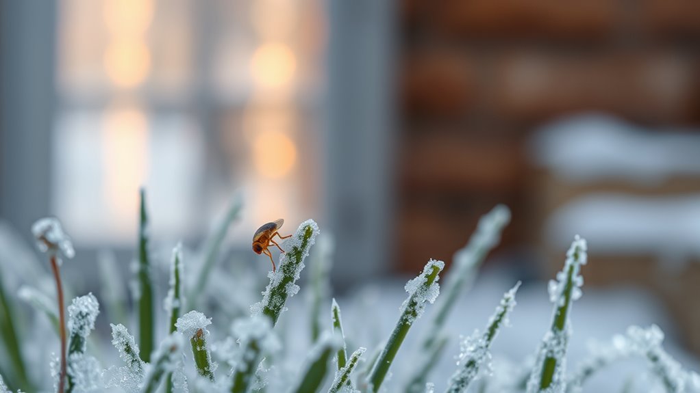 indoor warmth sustains fleas