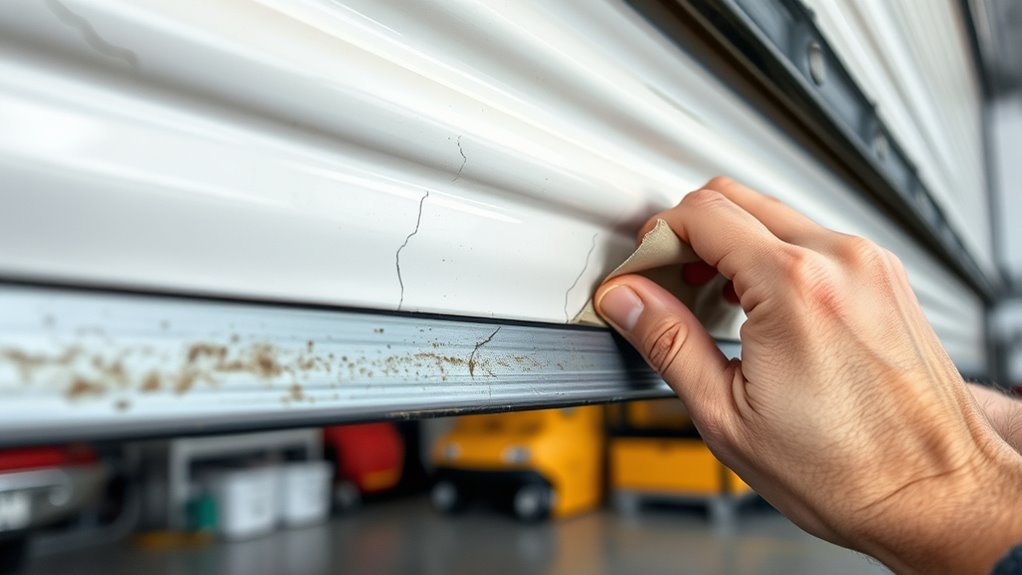 inspect and measure weather stripping