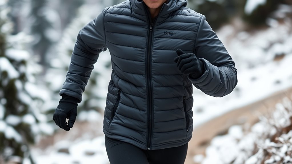 insulating layers retain warmth